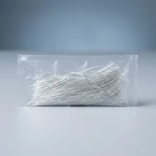 Sachê monodose com fios de fibra de vidro álcali-resistente